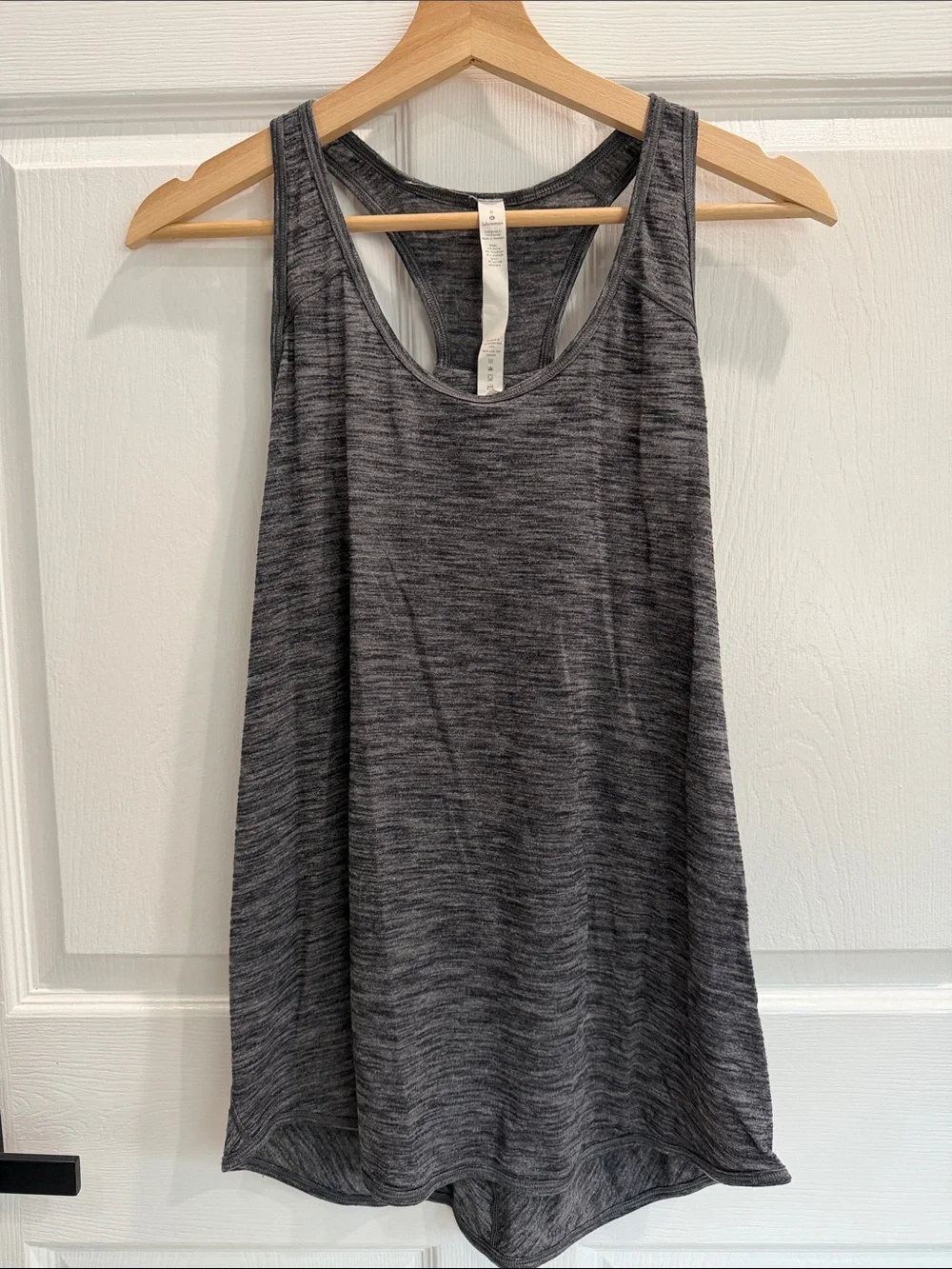lululemon athletica Charcoal Gray Racerback Tank